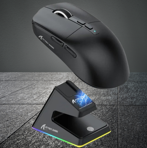 Gaming Mouse with RGB Touch & Tri-Mode Connectivity