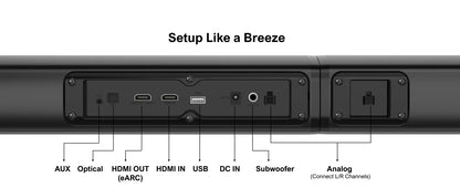 ULTIMEA 2-in-1 Dolby Atmos Soundba