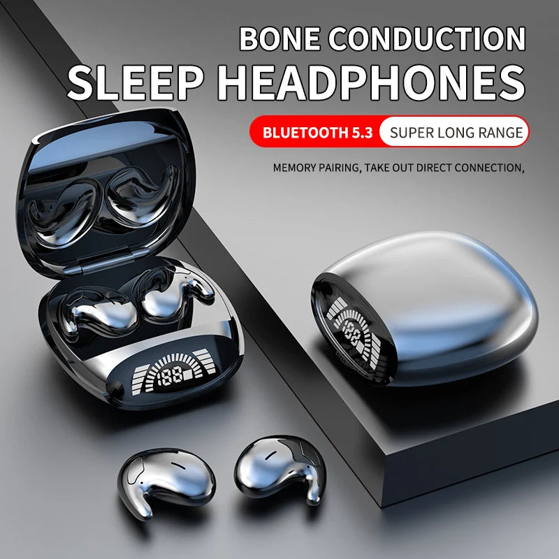 SleepFit Wireless Noise-Cancelling Earbuds