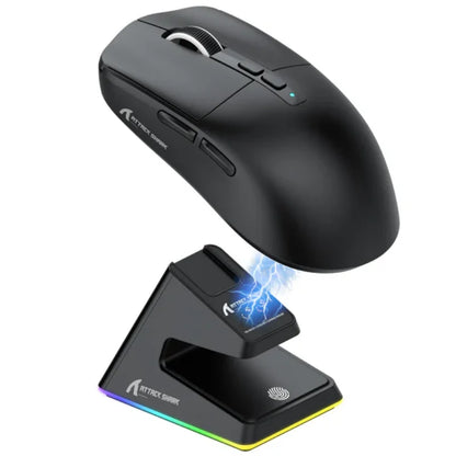 Gaming Mouse with RGB Touch & Tri-Mode Connectivity