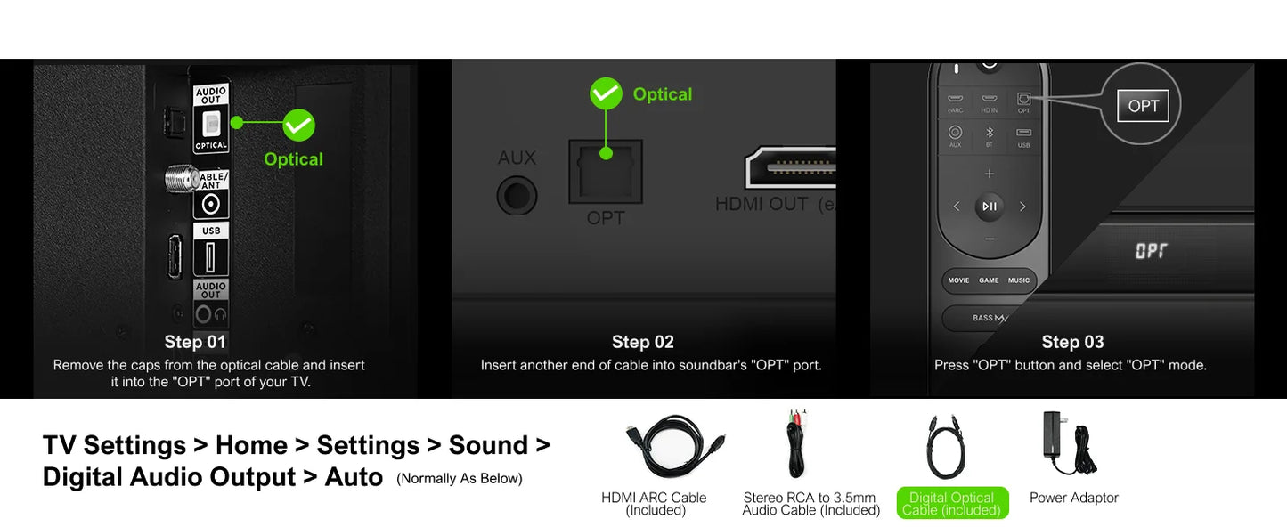 ULTIMEA 2-in-1 Dolby Atmos Soundba