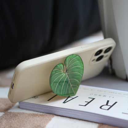 Glossy Leaf Phone Grip