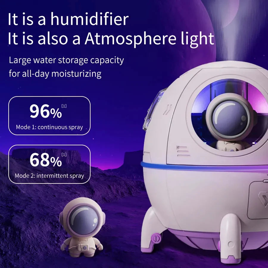 Rechargeable Humidifier with LED Lights