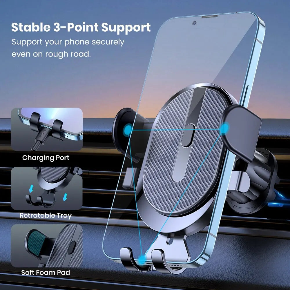 Secure Vent Phone Holder