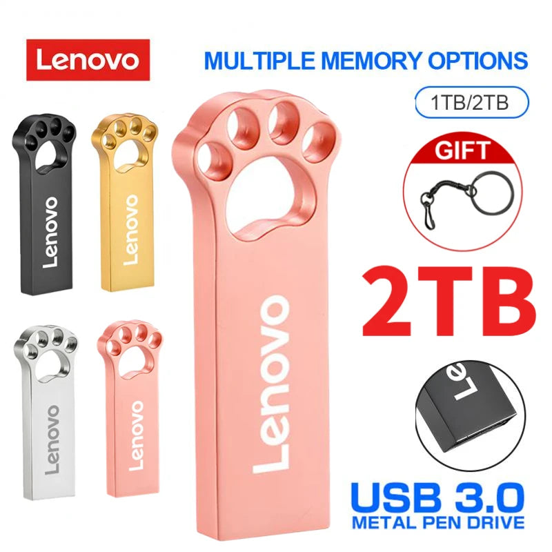 Lenovo Paw-Shaped USB Flash Drive