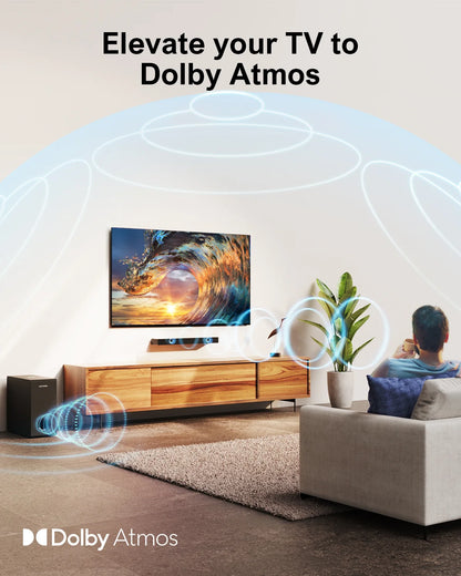 ULTIMEA Dolby Atmos Soundbar with Subwoofer