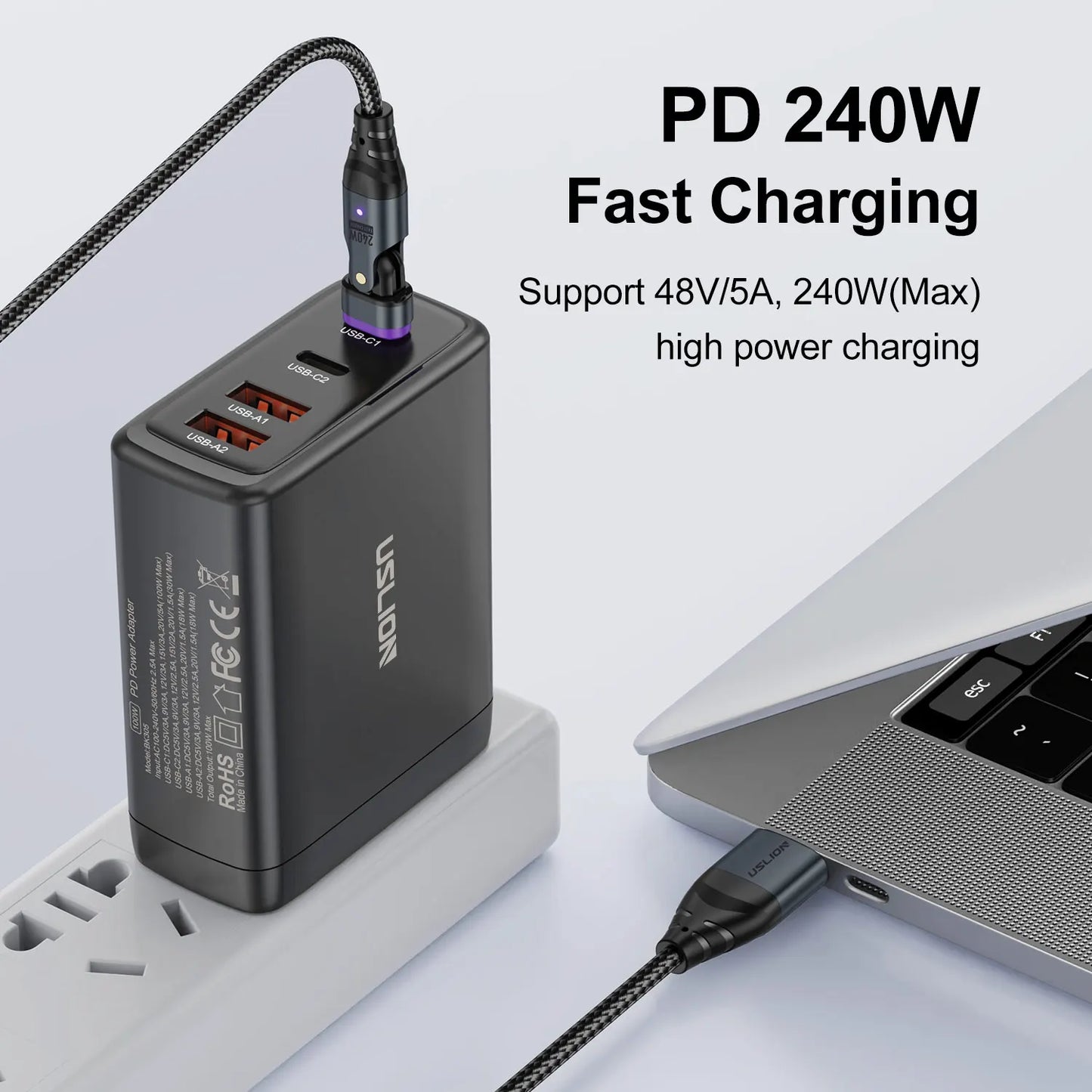 All-in-One Magnetic Fast Charging Cable