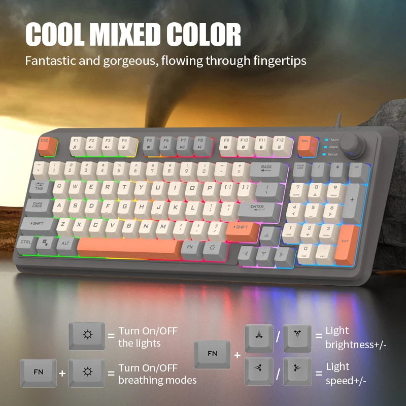 Smooth Glow Gaming Keyboard